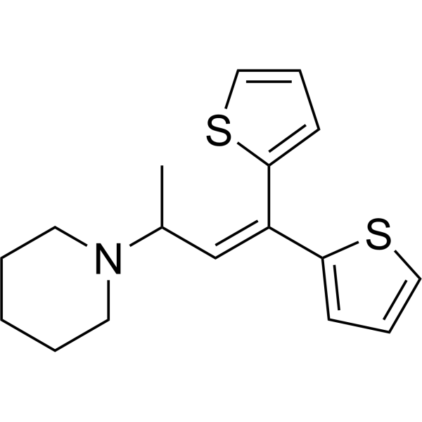 Piperidylthiambutene 54160-31-5